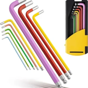 Durable S2 Steel Metric Hex Keys Metric Hex Key Set for Workshop