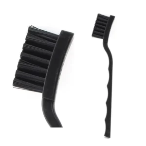 ESD PCB Cleaning Brush Bent Handle Industrial Antistatic Brush Conductive Plastic Bristle Anti static Cleaning Brush