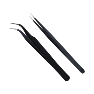 ESD Tweezers Household Tools Hand Tool Hair Plucking Tweezers Repairing Use Factory Directly Provide