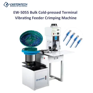 EW 5055 Vibratory Feeder Terminal Crimping Machine 2T Crimping Force