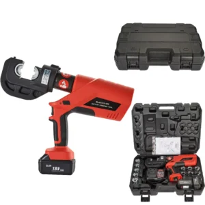 EZ-400 Battery Powered Hydraulic Crimper 50-400mm² Crimping Range for Industrial Wiring & Switchgear Assembly