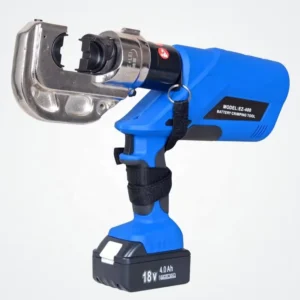 EZ 400 EZ 300 16 400 10 300 Sqmm Battery Powered Hydraulic Wire Crimping Tool Set Machine Crimper for Cu Al Cable