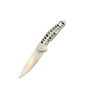 Eagle Blade Mini Versatile Utility Kitchen Combat Bowie Knife K116 Steel Titanium Sandblasted Handle DIY Survival OEM Knife