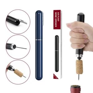 Easy to Carry Needle Wine Corkscrew Pen Shape Portable Remover Wine Bottle Opener