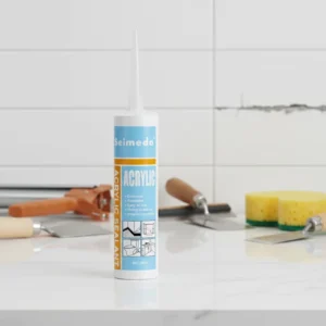 Eco Filling Internal Decoration Sealant Frame for Sustainable Baseboard Wall Acrylic Resistant White Flexible Crack Packing