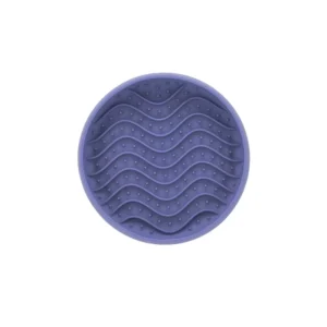 Eco Friendly Silicone Dog Slow Feeder Bowl Non Slip Suction Cups Anti Choking Puzzle Slows Eating Speed Square Design