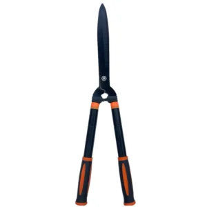 Effortless Orange Black Hand Operated Garden Extendable Long Handled Hedge Shears Large Pruning Scissor