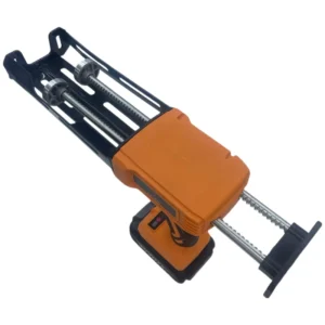 Electric Cordless Dual Cartridge 400ml High Speed 0.9 2.7m s Industrial Caulking Gun Battery