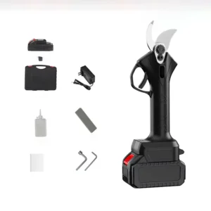 Electric Cordless Pruning Shears 28mm 2.0Ah Battery Brushless Motor Tree Trimming Branch Pruner Tool