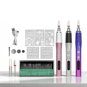 Electric Engraving Pen 33 Bits 20000RPM USB Cordless Industrial DIY Rotary Engraver Tool Lightweight Jewelry Wood Glass Stone