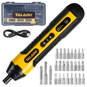 Electric Integrated Screwdriver with Forward Reverse Switch Compact Design for Furniture Repair and Door Installation