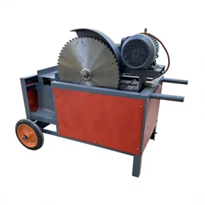 Electric Log Circular Saw Machine Gang Saw Frame Saw Log Band Saw Spindle Horizontal Design 900mm Blade Diameter Easy Operate