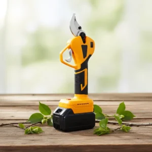 Electric Rechargeable Lithium Battery Powered DIY Industrial Fruit Tree Branch Pruner Custom Pruning Shears Steel Blades