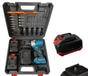 Electric Wrench Brushless High torque Lithium ion Wrench Set Charging Multi purpose Construction Tool