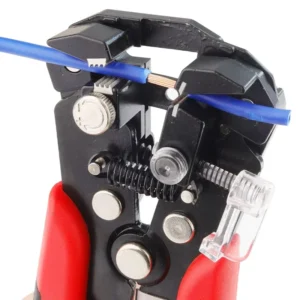 Electrician Plier Tool Wire Stripper Multifunctional Network Automatic Terminal Cable Crimper Steel Material Metric