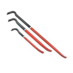 Enhanced Shank Wrecking Pry Bar With Flat Groove Body in Triple Color