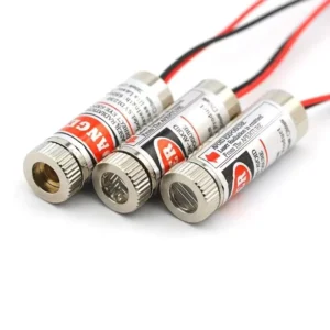 Eparthub 5mW Red Laser Module Laser Head Laser Diode Dot Cross Line Beam for DIY Projects Measurement and Alignment