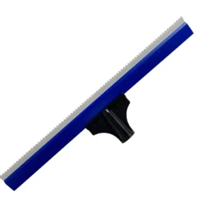 Epoxy Floor Rubber Rake Notched and Flat Head Spreader Tool for Floor Paint Application
