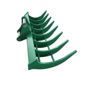 Excavator Rake Bucket Root Rake 4-9 Ton Home Use Mini Excavator Accessories Warranty