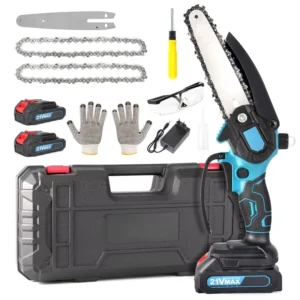 F.EASY.D Customization Cordless Power Chain Saws Portable Electric Chainsaw Pruning Shears Chainsaw