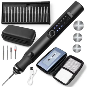 F.EASY.D Hot Sell Portable Cordless Rechargeable Electric Engraving Pen for Metal Glass Wood Carving Drilling Lettering Nail