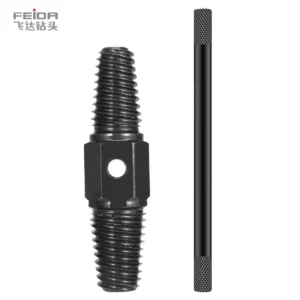 FEIDA DIY Metric Screw Extractor Tool Damaged Broken Pipe Remover 4/6 Double Ended Reverse Thread Sand Bolt Screw Remover