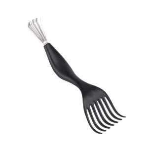 FF6022 Home Salon Use 2 in 1 Hair Brush Cleaning Tool Combs Hair Dust Buildup Removal Comb Rake Cleaner