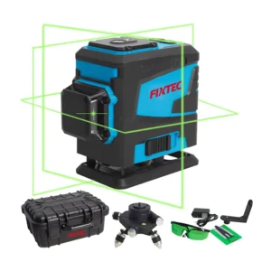 FIXTEC 12 Line Laser Level 360 Green Rotary Self Leveling Green 3D Laser Level