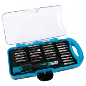 FLOURISH 15pcs Precision Screwdriver Bits Set& Screwdriver&torque Screwdriver