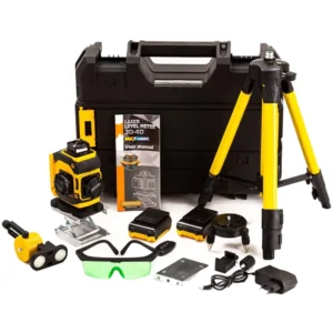 Factory 16 Lines 4d Self leveling 4D All around Wall Laser Level 360 Green Rotary Laser Level Meter