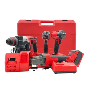Factory Cordless Electrical Power Kit with Drill Machine Hand Wrench Set Other Tools for Home Improvement Minimum Order 1 Set