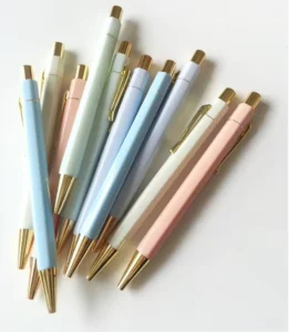 Factory Custom Multi-color Metal Gift Pen Set Engraving Pen Black Ink Refill Ballpoint Pens