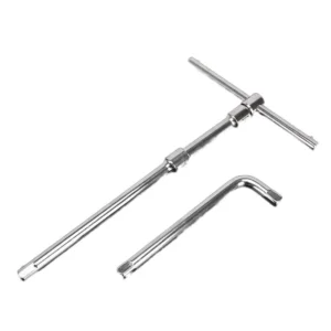 Factory Direct Carbon Steel Tool Set Customized 250mm T Handle Socket Wrench and Hex Socket Wrench