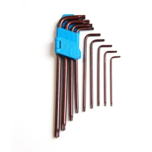 Factory Direct Sale Allen Key Wrench T10-T50 Hex Key Set S2 Tool Steel Allen Torx Key Wrench