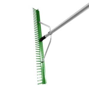 Factory Direct Sale Lightweight Aluminum Detachable Rakes Customizable Length (168cm 66.1in) 1 Year Warranty Garden Rakes