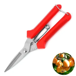 Factory Direct Sale Multi Functional Straight Head Garden Scissor Pruning Shears Non slip Labor saving Flower Branch Shears