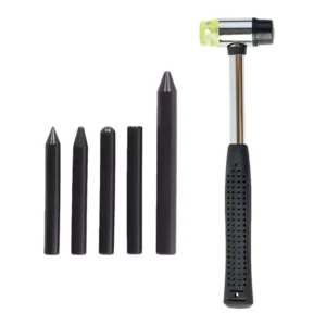 Factory Direct Sales Accept Customized Orders Professional 6Pcs Tool Set with Tap Down Pens Rubber Hammer Suite