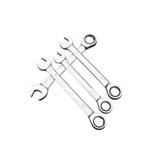 Factory Direct Sales Manual Metric Quick Action Star Socket 72 Tooth Double Ended Ratchet Wrench 6 32mm Open End Wrench
