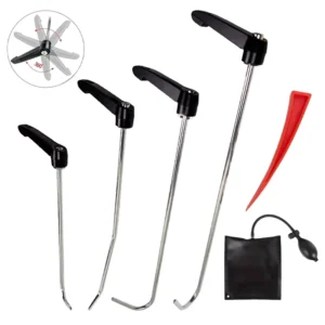Factory Direct Sales OEM ODM Aluminum Plastic Hook Car Dent Repair 360 Rotatable Pry Bar Dent Removal Tool Hand Tools