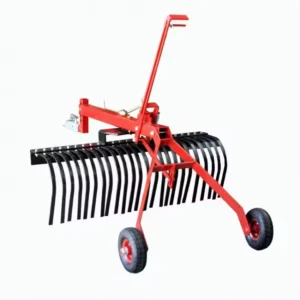 Factory Direct Sell ATV Landscape Rake for Agriculture hay Raking 1.0m 1.2m 1.5m 1.8m