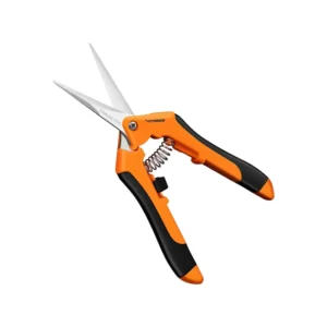 Factory Direct Selling Stainless Steel Hand Fruit Pruner Bonsai Gardening Curved Straight Head Garden Scissor