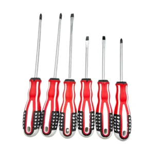 Factory Direct Supply Industrial Grade American Flag Single Use Strong Magnetic Cross Flathead Screwdrivers 4 5 6 8 Inch