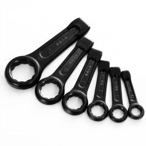 Factory Drop Forged Hammer Impact Box Single Open End Ring Slogging Striking Wrench Spanner