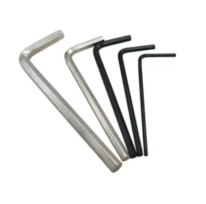 Factory Hex Keys 4mm 5mm 6mm 8mm Allen Key Nickel Plated 45 Steel L Shaped Wrench Security Allen Torx Key