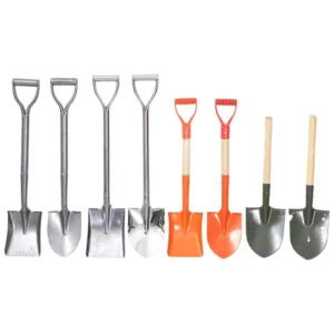 Factory High Quality Stainless Steel Head Handle Garden Tool Spade Round Point Shovel