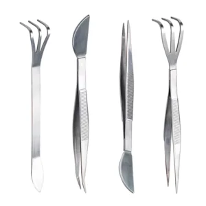Factory Industrial Grade Gardening Bonsai Elbow Tweezers Dead Leaves Cleaning Stainless Steel Rake