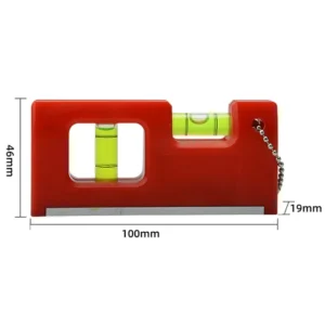Factory Industrial Grade Spherical Level ABS+Aluminum Alloy 0.1mm Accuracy 0-100mm Measuring Range Level
