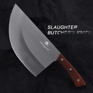 Factory Knife Multi-purpose Wood Handle Sharp Stainless Steel Kitchen Choping Knife Family Meat Cutting Vegetables