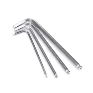 Factory L Type Allen Wrench ISO 2936 Stainless Steel M1.5 M10 Plain Finish Long Arm Allen Hex Key