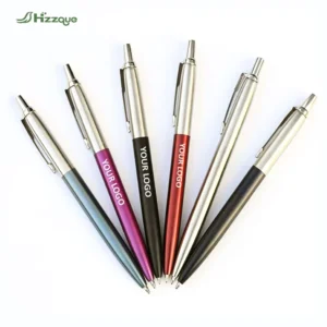Factory Laser Engraving Metal Ballpoint Pen Business Custom logo Gift Metal Ball Point Pen Printing logo